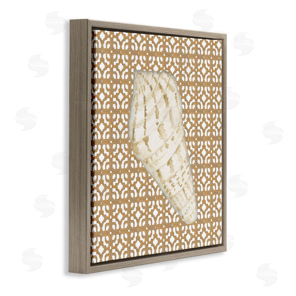 Stupell Industries Lee Ann Sanders | Coastal Tile And Shell