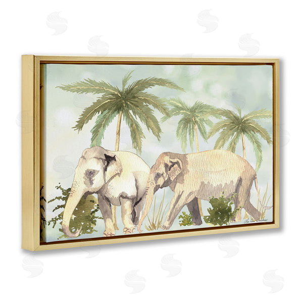 Stupell Industries Lee Ann Sanders | Elephants In The Jungle