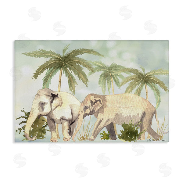 stupell industries Lee Ann Sanders | Elephants In The Jungle