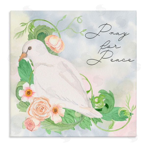 stupell industries Lee Ann Sanders | Pray For Peace Dove