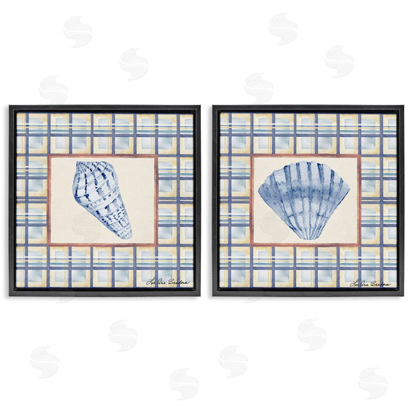 Stupell Industries Lee Ann Sanders | Sea Treasures Over Pattern