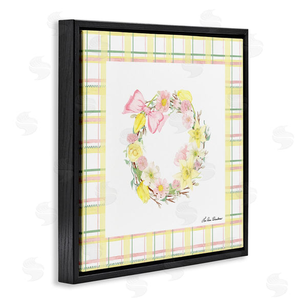 Stupell Industries Lee Ann Sanders | Wreath In Spring Pastels Wall Art