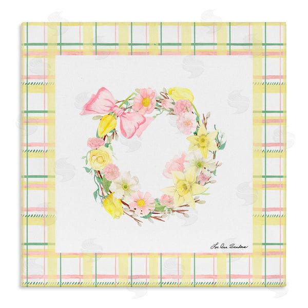 stupell industries Lee Ann Sanders | Wreath in Spring Pastels Wall Art