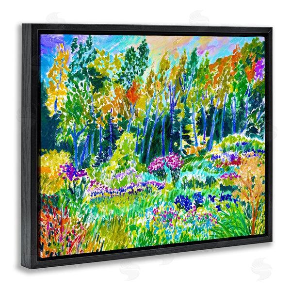 Stupell Industries Lee Ann Zirbes | Abstract Rainbow Forest Wall Art