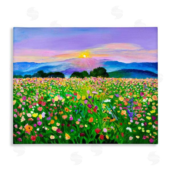 stupell industries Lee Ann Zirbes | Candy Colored Blooms Wall Art