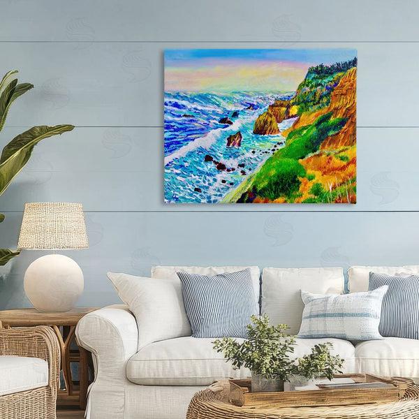 Stupell Industries Lee Ann Zirbes | Coastal Daydream Waves Wall Art