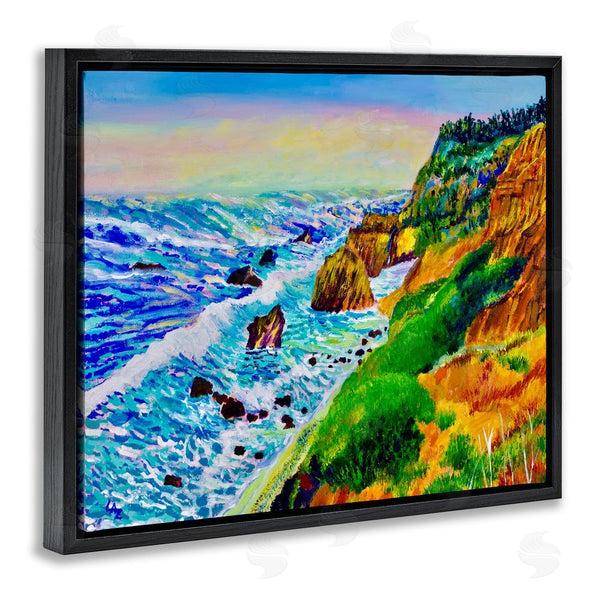Stupell Industries Lee Ann Zirbes | Coastal Daydream Waves Wall Art