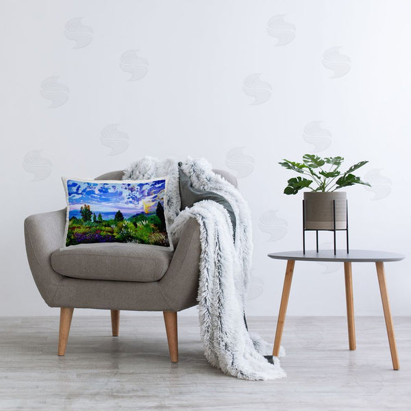 Stupell Industries Lee Ann Zirbes | Distinctive Nature Landscape Printed Throw Pillow