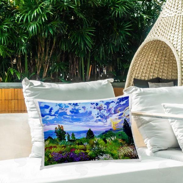 Stupell Industries Lee Ann Zirbes | Distinctive Nature Landscape Printed Throw Pillow