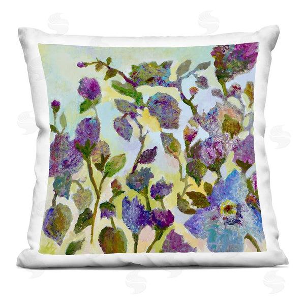 stupell industries Lee Ann Zirbes | Floral Tapestry Abstraction Printed Throw Pillow