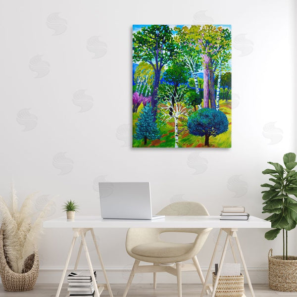 Stupell Industries Lee Ann Zirbes | Forest Medley Trees Wall Art