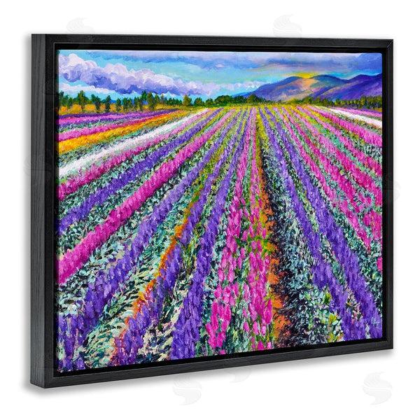 Stupell Industries Lee Ann Zirbes | Fragrant Lavender Farm Wall Art