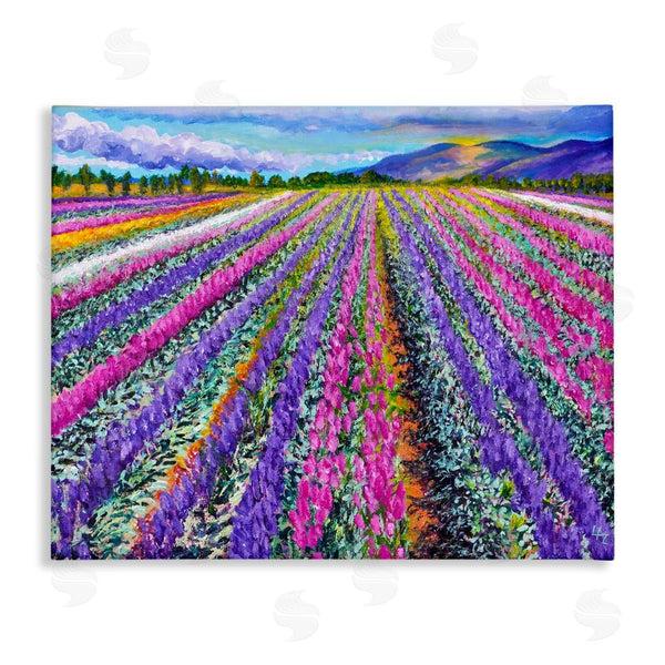 stupell industries Lee Ann Zirbes | Fragrant Lavender Farm Wall Art