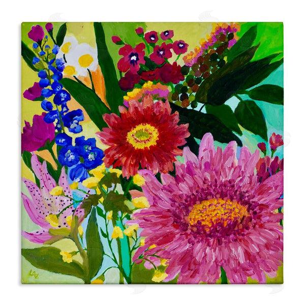 stupell industries Lee Ann Zirbes | Front Yard Florals Wall Art