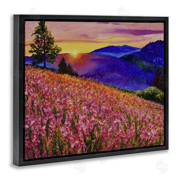 Stupell Industries Lee Ann Zirbes | Golden Moment Hillside View Wall Art