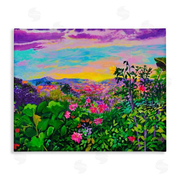 stupell industries Lee Ann Zirbes | Highland Flora Overlook Wall Art
