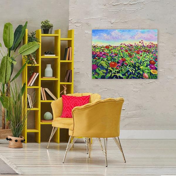 Stupell Industries Lee Ann Zirbes | Hot Summer Blooms Wall Art