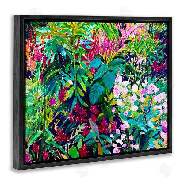 Stupell Industries Lee Ann Zirbes | Lush & Vibrant Tropical Leaves Wall Art