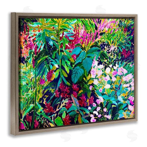 Stupell Industries Lee Ann Zirbes | Lush & Vibrant Tropical Leaves Wall Art