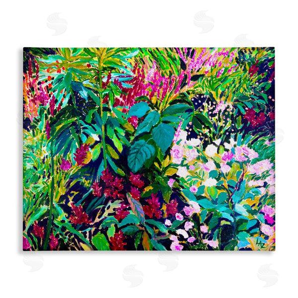 stupell industries Lee Ann Zirbes | Lush & Vibrant Tropical Leaves Wall Art