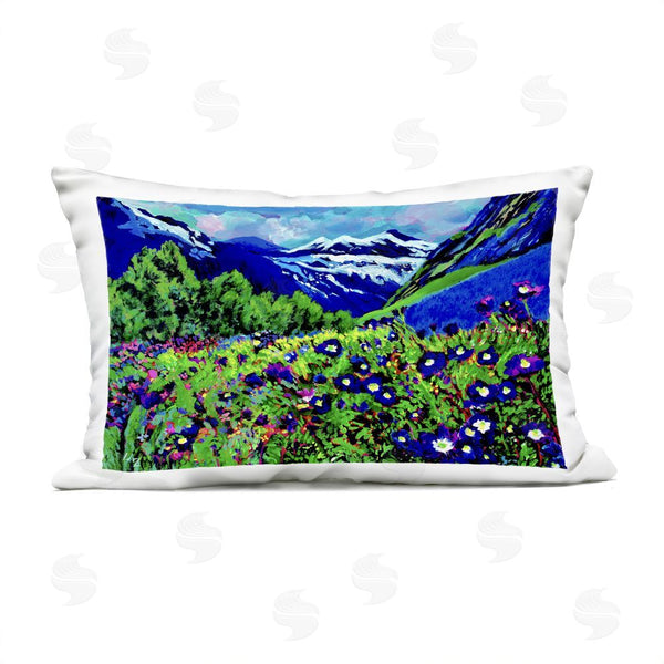 Stupell Industries Lee Ann Zirbes | Memory Mountain Valley Printed Throw Pillow