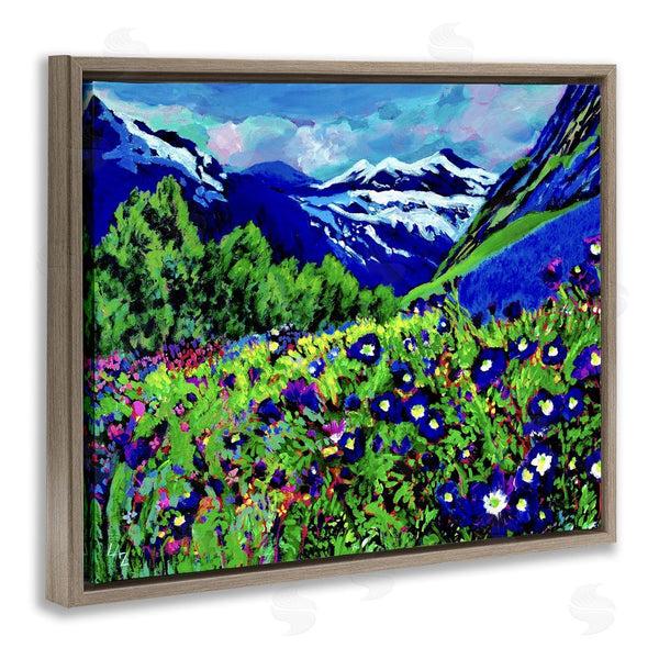 Stupell Industries Lee Ann Zirbes | Memory Mountain Valley Wall Art