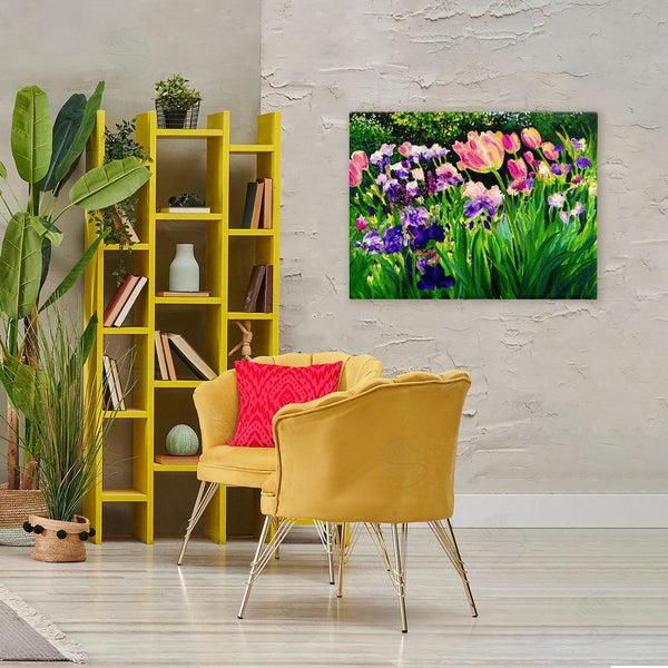 Stupell Industries Lee Ann Zirbes | Near The Windmill Garden Wall Art