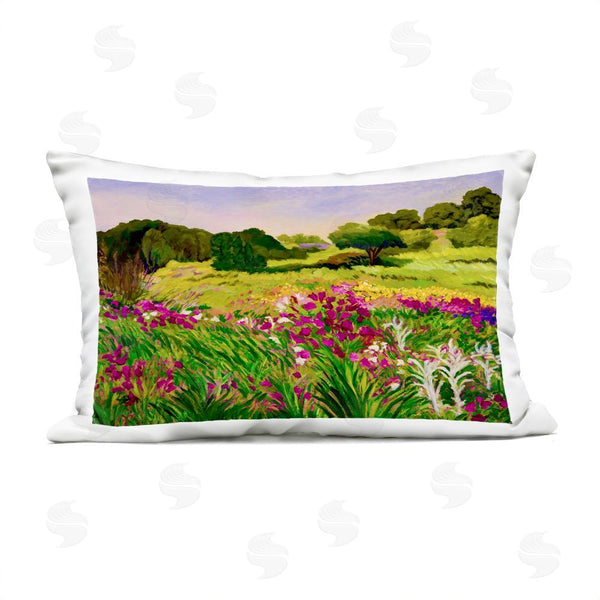 Stupell Industries Lee Ann Zirbes | Promised Vibrant Scenery Printed Throw Pillow