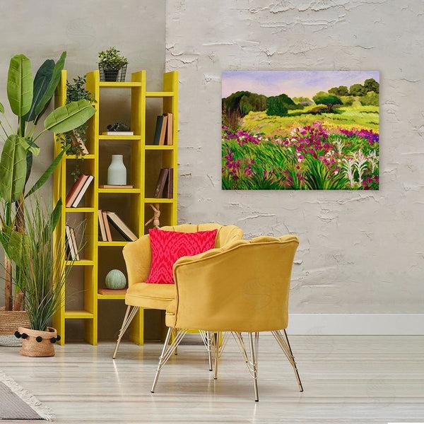 Stupell Industries Lee Ann Zirbes | Promised Vibrant Scenery Wall Art