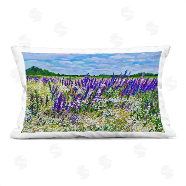 stupell industries Lee Ann Zirbes | Summer's Bounty Meadow Printed Throw Pillow