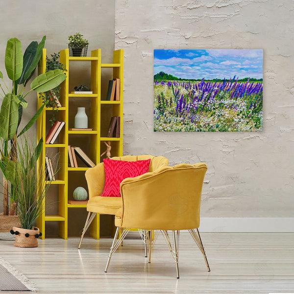 Stupell Industries Lee Ann Zirbes | Summer's Bounty Meadow Wall Art