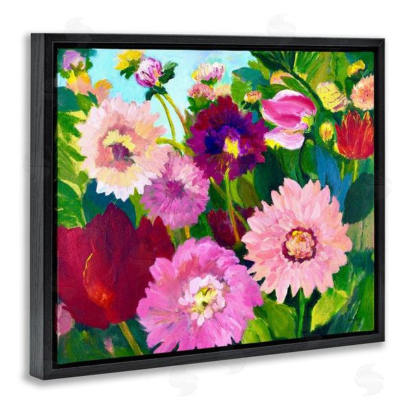 Stupell Industries Lee Ann Zirbes | Tea Garden Mums Wall Art