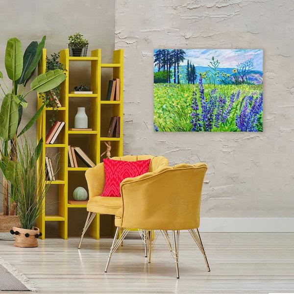 Stupell Industries Lee Ann Zirbes | Vibrant Elevation Blooms Wall Art