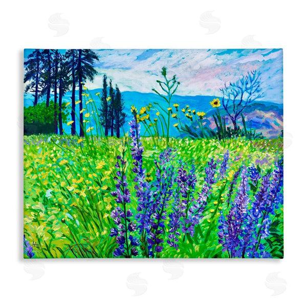 stupell industries Lee Ann Zirbes | Vibrant Elevation Blooms Wall Art