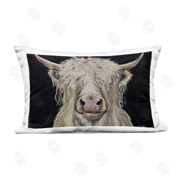 Stupell Industries Lee Keller | Calvin The Highland Cattle Printed Throw Pillow