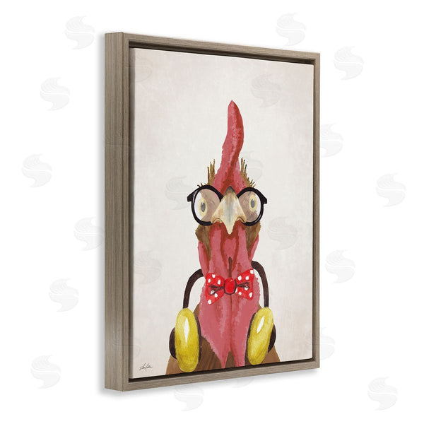 Stupell Industries Lee Keller | Hipster Bird And Headphones