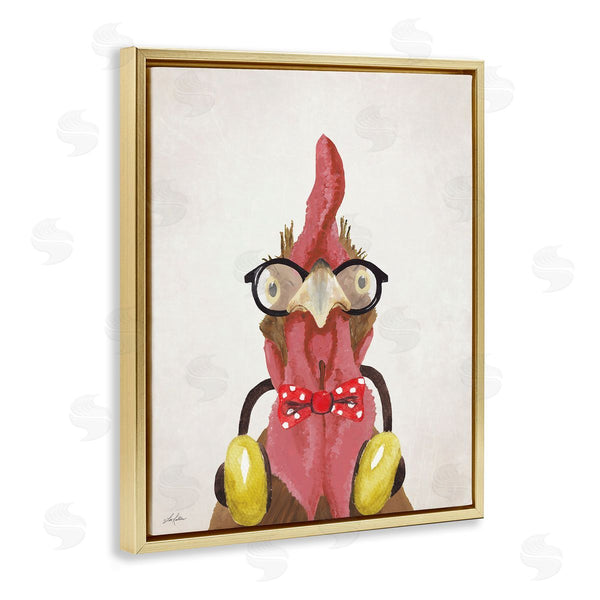 Stupell Industries Lee Keller | Hipster Bird And Headphones