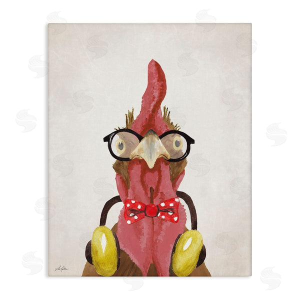 stupell industries Lee Keller | Hipster Bird and Headphones