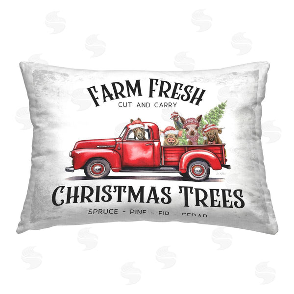 stupell industries Lee Keller | Rustic Farm Fresh Trees