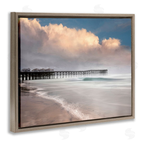 Stupell Industries Lee Sie | Beach Wharf Nautical Landscape