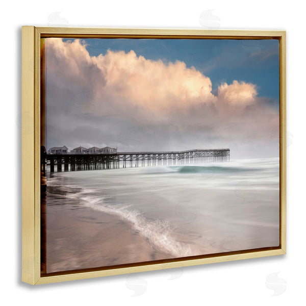 Stupell Industries Lee Sie | Beach Wharf Nautical Landscape