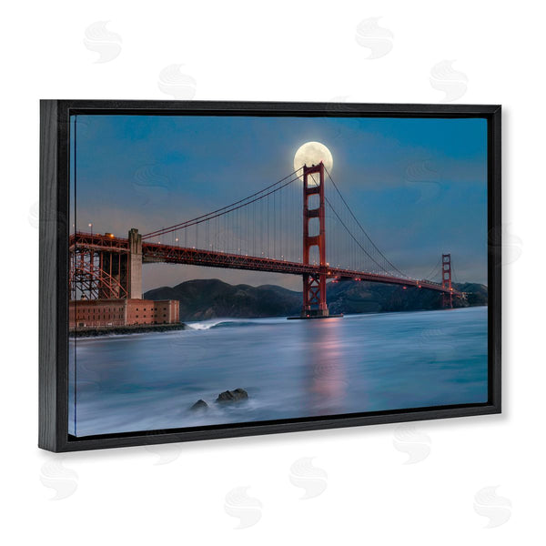 Stupell Industries Lee Sie | Moonlit Bridge Landmark Wall Art
