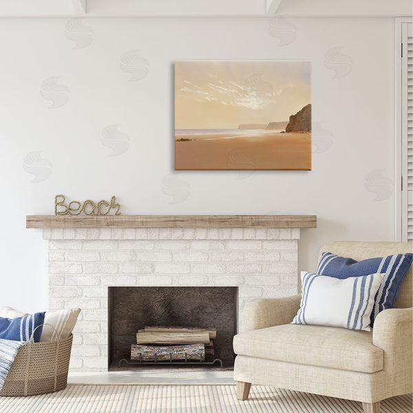 Stupell Industries Lee Spencer | Brown Beach Landscape Wall Art