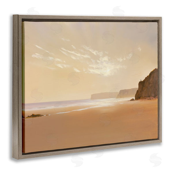 Stupell Industries Lee Spencer | Brown Beach Landscape Wall Art