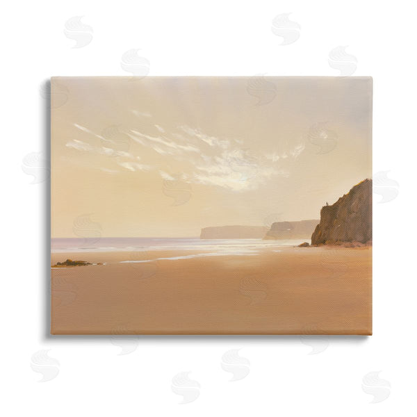 stupell industries Lee Spencer | Brown Beach Landscape Wall Art