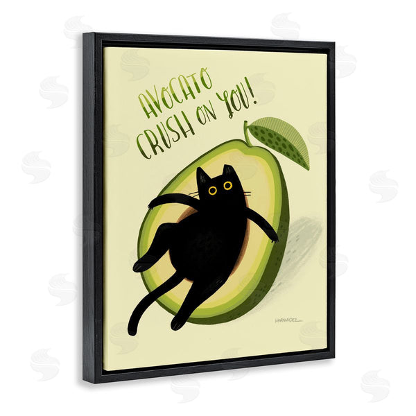 Stupell Industries Leeza Hernandez | Avocato Crush On You Wall Art