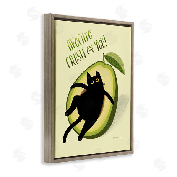 Stupell Industries Leeza Hernandez | Avocato Crush On You Wall Art