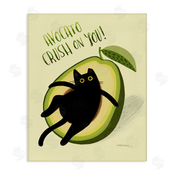 stupell industries Leeza Hernandez | Avocato Crush on You Wall Art