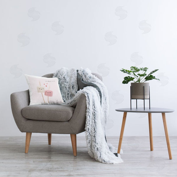 Stupell Industries Lemon & Sugar | Cute Stuck On You Printed Throw Pillow