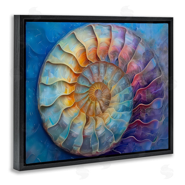 Stupell Industries Lena Owens | Maritime Nautilus Spiral Wall Art